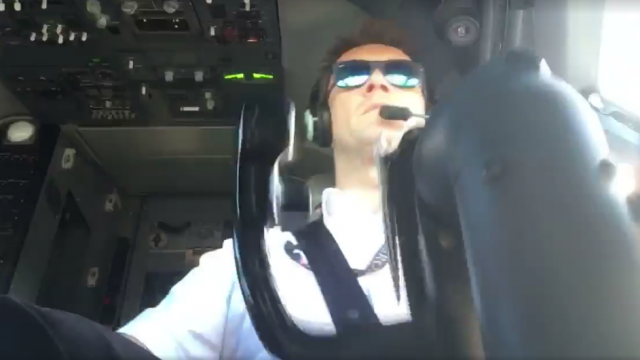 Pilot oduševio svet snimkom spuštanja ogromnog boinga